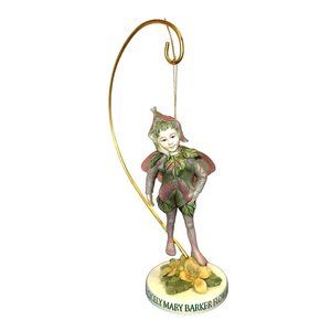 Cicely Mary Barker Flower Faires Dogwood Figurine Series VII with Stand 2000